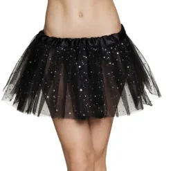 Tutu noir étoiles - Adulte - Taille Unique
