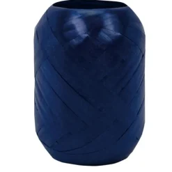 Œuf Bolduc métallisé avec cœurs rouges - 10 mm x 20 m