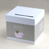 Urne Baby Shower - Nounours Rose