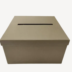 Urne de forme carrée - 22 x 22 x 12 cm - Couleur au choix