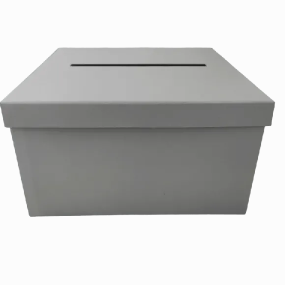 Urne de forme carrée - 22 x 22 x 12 cm - Couleur au choix