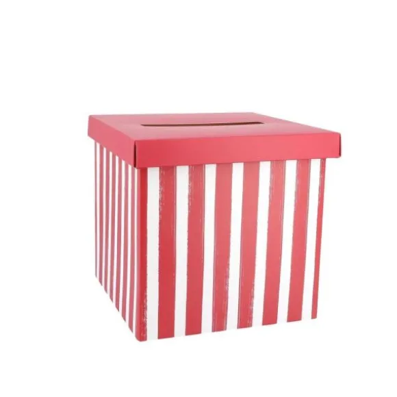 Urne en carton - 20 x 20 cm - Collection Mix & Match - Couleur au choix