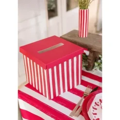 Urne en carton - 20 x 20 cm - Collection Mix & Match - Couleur au choix