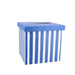 Urne en carton - 20 x 20 cm - Collection Mix & Match - Couleur au choix