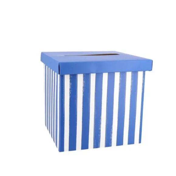 Urne en carton - 20 x 20 cm - Collection Mix & Match - Couleur au choix
