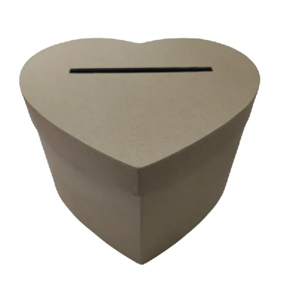 Urne en forme de cœur - 25 x 24 x 14 cm - Couleur au choix