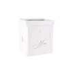 Urne Merci - Collection Communion Pureté Blanc et Or