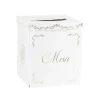 Urne "Merci" FSC® - 21 x 21 x 25 cm - Collection Vintage Doré