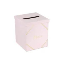 Urne Merci - Rose et Or