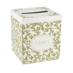 Urne "Merci" - 21 x 21 x 25 cm - Collection Botanica Verde