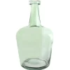 Vase dame-jeanne en verre - 8 x 14 cm - Vert Eucalyptus