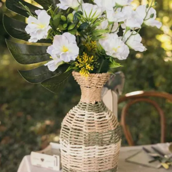 Vase en corde - Eden - 15 x 36 cm