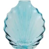 Vase en forme de coquillage en verre - 8,5 x 9,5 cm - Collection Coquillage