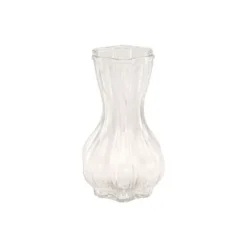 Vase en verre - Aliza - 9 x 9 x 14,5 cm - Couleur au choix