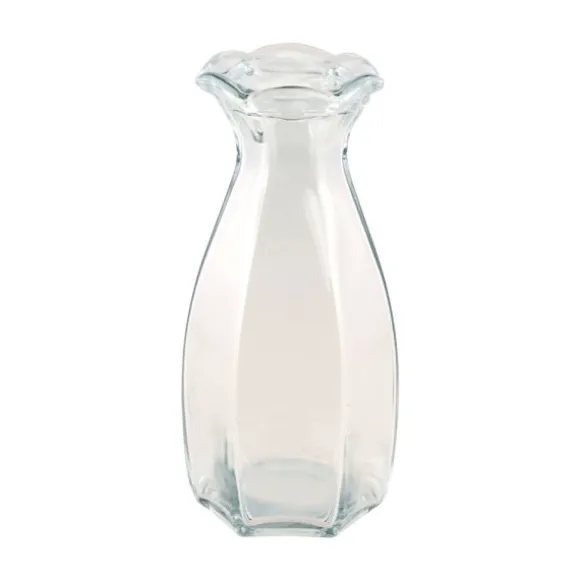 Vase en verre - Corolle - 9,2 x 8,3 x 20 cm - Couleur au choix