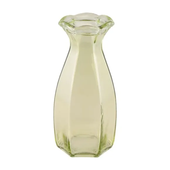 Vase en verre - Corolle - 9,2 x 8,3 x 20 cm - Couleur au choix