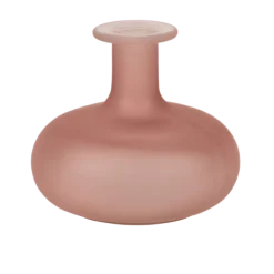 Vase en verre - Emy - 12 x 11 cm - Couleur au choix