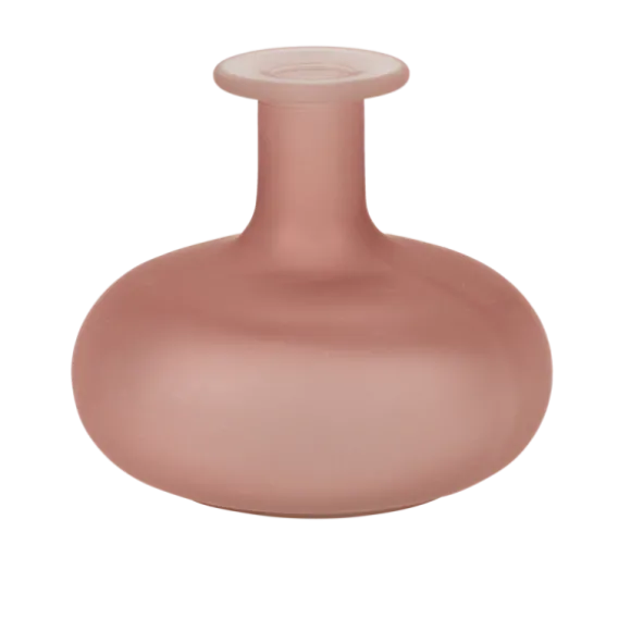 Vase en verre - Emy - 12 x 11 cm - Couleur au choix