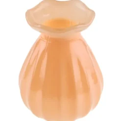 Vase en verre - Floral - 6 x 8 cm - Couleur au choix