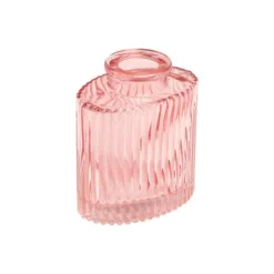 Vase en verre - Hélios - 7 x 4,5 x 8 cm - Couleur au choix