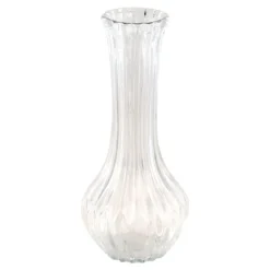 Vase en verre - Victoria - 10 x 22,5 cm - Couleur au choix
