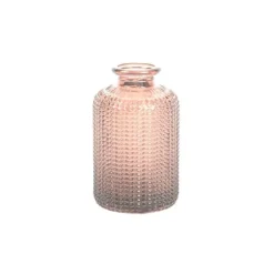 Vase Paola Verre Fumé Ambre Diam 10 x 6 cm