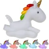 Veilleuse Licorne avec changement de couleur