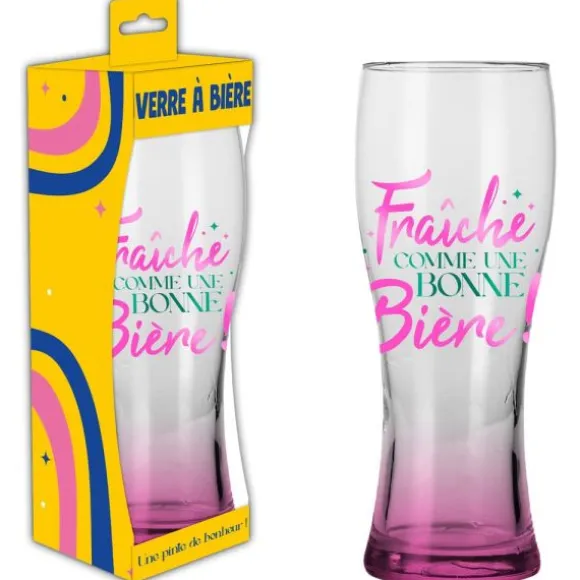 Verre à bière - Collection Apéro - Modèle au choix