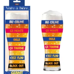 Verre à bière géant - 1,5 l - Collection Apéro