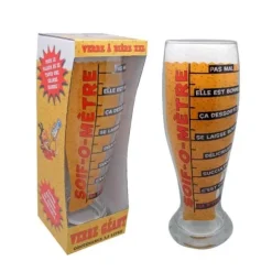 Verre à Bière Géant - "Soifomètre"