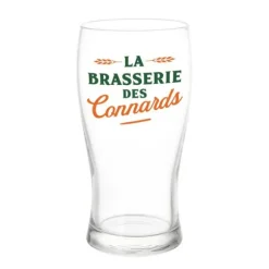 Verre à bière humoristique - Collection Boys Club - Modèle au choix