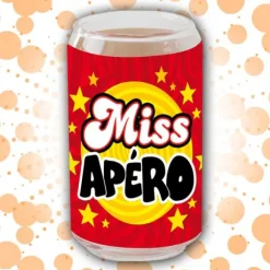 Verre Canette "Miss Apéro"