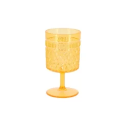 Verre à pied Élixir réutilisable en plastique - 270 ml - Couleur au choix
