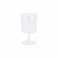 Verre à pied Élixir réutilisable en plastique - 270 ml - Couleur au choix