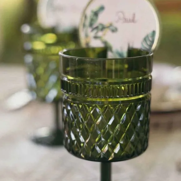 Verre à pied Élixir réutilisable en plastique - 270 ml - Couleur au choix
