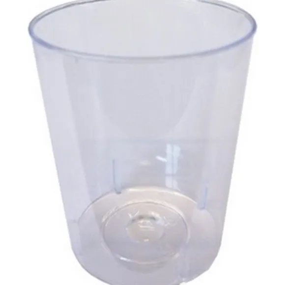 16 verres à shot transparents en plastique réutilisable - 6 cl
