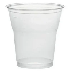 20 verres transparents en plastique réutilisable pour orangeade - 20 cl