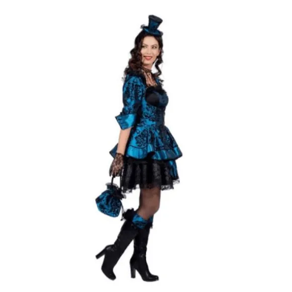 Veste et Robe Baroque - Bleu - Femme - Taille au choix