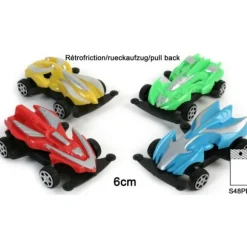 Véhicule Buggy à rétro-friction - 6 cm - Couleur Aléatoire