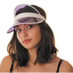 Visière Joueur de Poker - Violette