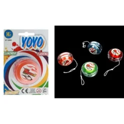 Yoyo lumineux débrayable - 5,5 cm - Couleur Aléatoire