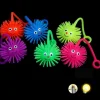 Yoyo puffer visage lumineux - Couleur aléatoire
